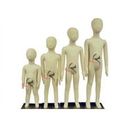 4 Units Kid Children Mannequin Dress Form Display Flexible #JF-CH1357T Group