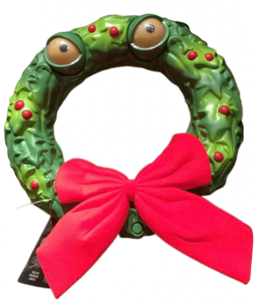 Disney Parks Nightmare Before Christmas Light Up Plastic Wreath New With Tag