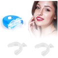 thumbnail image 3 of nipocaio Teeth Whitening Kit with LED Light for Sensitive Teeth, Tooth Whitening System with Peroxide, Gel Syringes, Remineralization Gel, and Mouth Tray, 5 Piece Set, 3 of 6