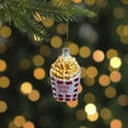 thumbnail image 2 of Northlight 3.25" Golden Yellow, Red, and White French Fries Glass Christmas Ornament, 2 of 5
