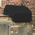 thumbnail image 5 of Covers & all Built-in Outdoor Grill Cover, Durable Heavy Duty 18 Oz Waterproof Cover Tuff Material with Air Pocket & Elastic for Snug Fit (32" W x 26" D x 24" H inches, Black), 5 of 10