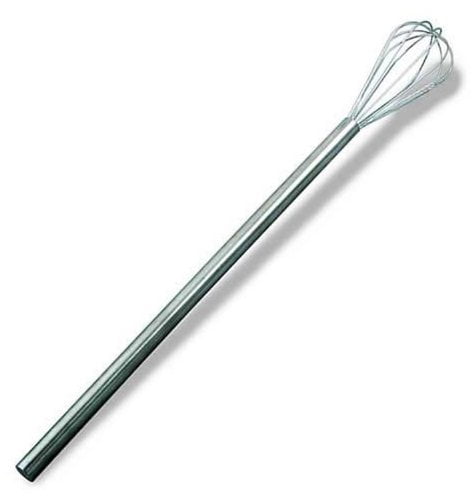Browne Foodservice Silver MW40 40-Inch Teardrop Shaped Whip