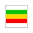 thumbnail image 1 of CafePress - Ethiopia Flag Sticker - Square Sticker 3" x 3", 1 of 1