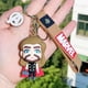 thumbnail image 1 of LLavero de superhéroe de Marvel, colgante de silicona de Los Vengadores, Iron Man, Capitán América, accesorios para mochila de coche, regalo Fivean unisex, 1 of 2