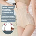 thumbnail image 5 of TMOYZQ Butt Lifting Shapewear for Women Tummy Control Zipper Front High Waisted Body Shaper Slimming Underwear Girdle Panty Adjustable Waist Trainer Shorts, 5 of 9