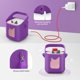 thumbnail image 2 of Funda protectora de silicona Seracle para Toniebox 2 y 1 violeta, 2 of 7