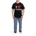 thumbnail image 5 of CafePress - I Love Naps Men's Dark Pajamas - Men's Dark Loose Fit Cotton Pajama Set, 5 of 7