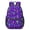 Alien Moon Purple, variant on Alien Moon Purple Pattern 17" School Backpacks for Teens,Waterproof Oxford Fabric,S-Shape Padded Straps for School,Travel,Hiking,Camping