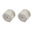 thumbnail image 1 of Unique Bargains Mist Nozzle - G1/2 Thread 2mm Orifice Diameter PP Fine Atomizing Spray Tip - 2 Pcs, 1 of 4