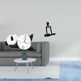 thumbnail image 2 of Reloj de pared,Reloj de pared Panda Decoración del hogar Lindo Creativo,Figura de escritorio,Escultura abstracta de pensador para decoración de oficina y hogar.,Figura decorativa de, 2 of 8