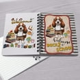 thumbnail image 4 of Welcome Basset Hound Back to School Vintage Retro Spiral Bound Journal Bassets Dog Breed Lovers Gifts Idea 5x7in Spiral Notebook - 02012, 4 of 5