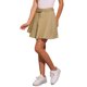 thumbnail image 4 of FALDA DE DENIM A-LINE DE CINTURA ALTA PARA MUJERES CHIC DE VERANO CON CINTURÓN XS CAQUI, 4 of 6