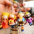 thumbnail image 4 of Creative Journey To The West Cartoon Keychain Women Cute Car Key Chain Boy Girls Bag Pendant Key Ring Decoration Gift, 4 of 5