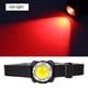 thumbnail image 1 of Proyector recargable, linterna de proyector LED con luces rojas bncas, lámpara de cabeza recargable USB de 3 modos para al aire libre, cicli Pta Macarena faro de luz fuerte, 1 of 8