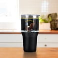 thumbnail image 3 of NASA Apollo The Eagle Has Landed Stainless Steel Tumbler 30 oz Coffee Travel Cup, Vacuum Insulated & Double Wall with Leakproof Sliding Lid | Great for Hot Drinks and Cold Beverages, 3 of 6