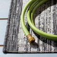 thumbnail image 4 of SAFAVIEH Courtyard John Striped Indoor/Outdoor Area Rug, Black/Grey, 5'5" x 7'7", 4 of 10