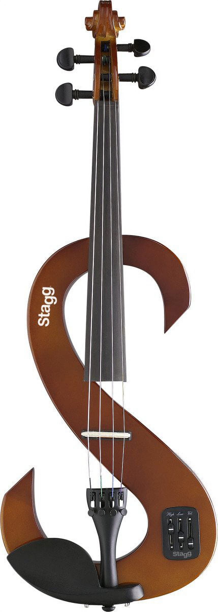 Stagg EVN 44 Series Electric Violin Outfit 4/4 Pink - Walmart.com