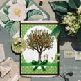 thumbnail image 3 of Pomegranate Tree Clear Stamp Squirrel Rabbit Hedgehog Silicone Stamp Birds Leaves Wishes Words Transparent Stamp for Card Making DIY Scrapbooking Photo Album Decoration for DIY, 3 of 8