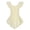 Beige, variant on Girls Ballet Dance Dress Toddler Leotards Ruffle Sleeve Shiny Ballet Tutu Skirt Coral Pink 2-9T