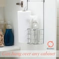 thumbnail image 3 of Kitchen Details 2-in-1 over-the-Cabinet Basket, 4.6 Wide and 10.4 Length in Chrome, 3 of 8