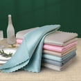 thumbnail image 3 of sruoe Kitchen Dish Cloths for Washing Dishes, Dish Cloth Towel, Kitchen Towels, Cleaning Rags Microfiber, Washable Absorbent Oil Rectangular Towel, Thick Towel Wipe Table Dishwashing Rag, 3 of 6