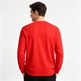 thumbnail image 4 of Mfakffe Mens Long Sleeve T Shirts Crew Neck Casual Basic Pullover Shirt Casual Basic Tee Soft Breathable Lightweight Tops, 4 of 4