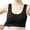 Black, variant on Cotton Bras for Women Wirefree -Colorblock Wireless Bra for Women , Comfortable Soft Everyday Bras, Bras for Women No Underwire White Sports Bras