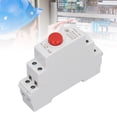 thumbnail image 1 of Botón Push Din Rail, Fácil de Instalar Space Wavion Din Rail Push Push Botón Interruptor AC230V Para contactor, 1 of 7