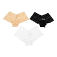 thumbnail image 2 of Boxer Secret Treasure para Dama Diseño con Encaje Varios Colores 3 Piezas Talla CH, 2 of 4