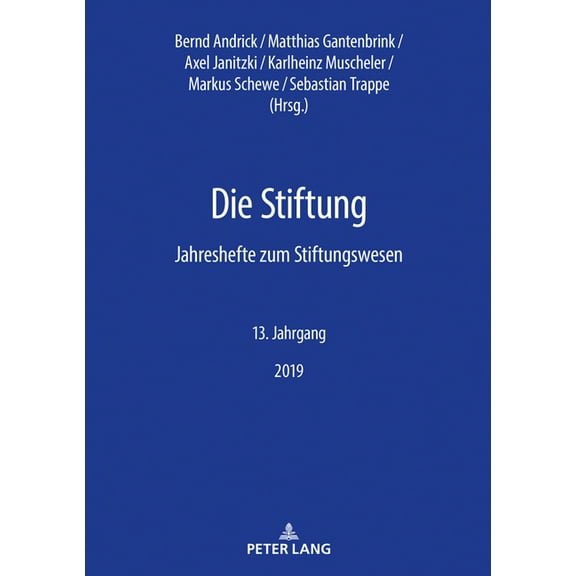 Die Stiftung: Die Stiftung (Paperback)