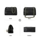 thumbnail image 3 of Bandolera Gladdon, bandolera acolchada, negra, para mujer, 3 of 6