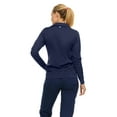 thumbnail image 4 of Medichic Scrub Jackets for Woman, Zip Front Nurse Jacket, 4-Way Stretch Fabric Warm Up Coat, 4 of 5