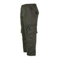 thumbnail image 3 of Pantalons Décontractés pour Hommes Élastiques de Travail de Combat Camping Randonnée, 3 of 6