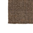 thumbnail image 3 of Rectangular Jute Rug with Greek Key Pattern Medium Black and Brown - Saltoro Sherpi, 3 of 4