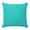 Aqua, variant on Throw Pillow Covers 16 x 16 Inch, Yellow Cotton Linen Pillows Cases, Pure Yellow Square Cushion Covers for Couch Sofa Bed