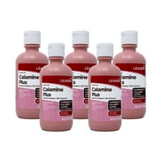 LEADER Calamine Plus Anti-Itch Lotion, Skin Protectant Lotion for Fast-Acting Itch Relief, Poison Ivy, Insect Bites, Minor Skin Irritations, 6 FL OZ - 5 Pack