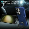 thumbnail image 6 of For Samsung Galaxy S25Ultra S25Plus S25 S24FE KickStand Case, Ultra Thin Shockproof [Military Grade Drop Tested] Back Cover with Adjustable Multi-Angle Ring, 6 of 6