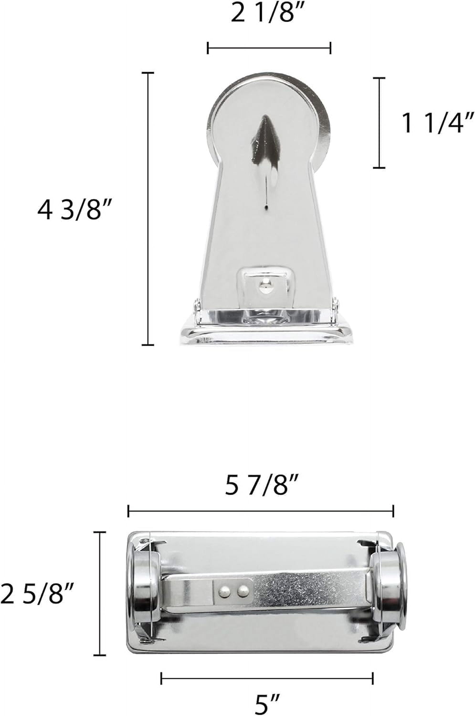 TrueCraftware-Single Roll Locking Toilet Tissue Dispenser fits 4" Diameter Toilet Paper Roll Chrome Plated- Bathroom Toilet Paper Holder Wall Mounted Toilet Roll Holder for Bathroom Kitchen Washroom