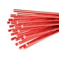 thumbnail image 4 of 100pcs/set Adorable Solid Color Food Grade Paper Straws for Birthday, 4 of 8