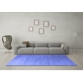 thumbnail image 3 of Ahgly Company Indoor Rectangle Oriental Blue Industrial Area Rugs, 2' x 4', 3 of 4