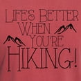 thumbnail image 3 of CafePress - Life's Better When You're Hiking T Shirt - Mens Comfort Colors Shirt, 3 of 5