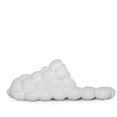 thumbnail image 4 of Wild Diva Unisex Non-Slip Bubble Cloud Lychee Waterproof Massage Reflexology Rubber Shower Slide Slippers Sandals-03-Beige (White, 10), 4 of 5