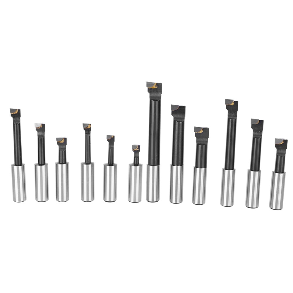 Boring Bar, 12Pcs F1 Boring Bar, Metal Lathe Turning Tools For CNC