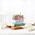 thumbnail image 4 of GARSHEON Book Planter, Ceramic Planters with Drainage Hole, Ceramic Book Vase for Flowers, Cute Plant Pot for Book Shelf Decor, Book Shaped Vase for Book Lovers Gifts, Book Lovers Women, 4 of 7