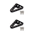 thumbnail image 1 of Kenally Pedal de freno trasero para motocicleta, punta de placa de paso, descanso dentado, reemplazo negro Type2 NO2 Kenally CBP257095, 1 of 6
