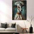 thumbnail image 2 of Greyhound Dog Canvas Wall Art, Greyhound Dog Poster Print Kitchen Wall Art, Kitchen Animal Pictures Wall Decor For Dining Room, 2 of 6