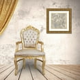 thumbnail image 3 of Vess, June Erica 20x20 Gold Ornate Wood Framed with Double Matting Museum Art Print Titled - Silvertone Garden I, 3 of 4