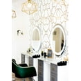 thumbnail image 3 of LED Front-Lighted Bathroom Vanity Mirror: 24" Wide x 24" Tall - Commercial-Grade - Round - Wall-Mounted, 3 of 5