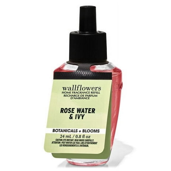 Bath and Body Works ROSEWATER & IVY Wallflowers Fragrance Refill 0.8 Fluid Ounce
