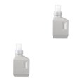 thumbnail image 2 of VONKY Bouteille de Lessive avec Étiquette Grande Capacité pour Usage Domestique Détergent Gris 600ML Standard 2ensemble, 2 of 6